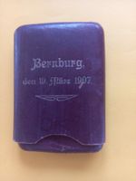 Etui à cigarettes en carton bouilli, Bernburg, 1907