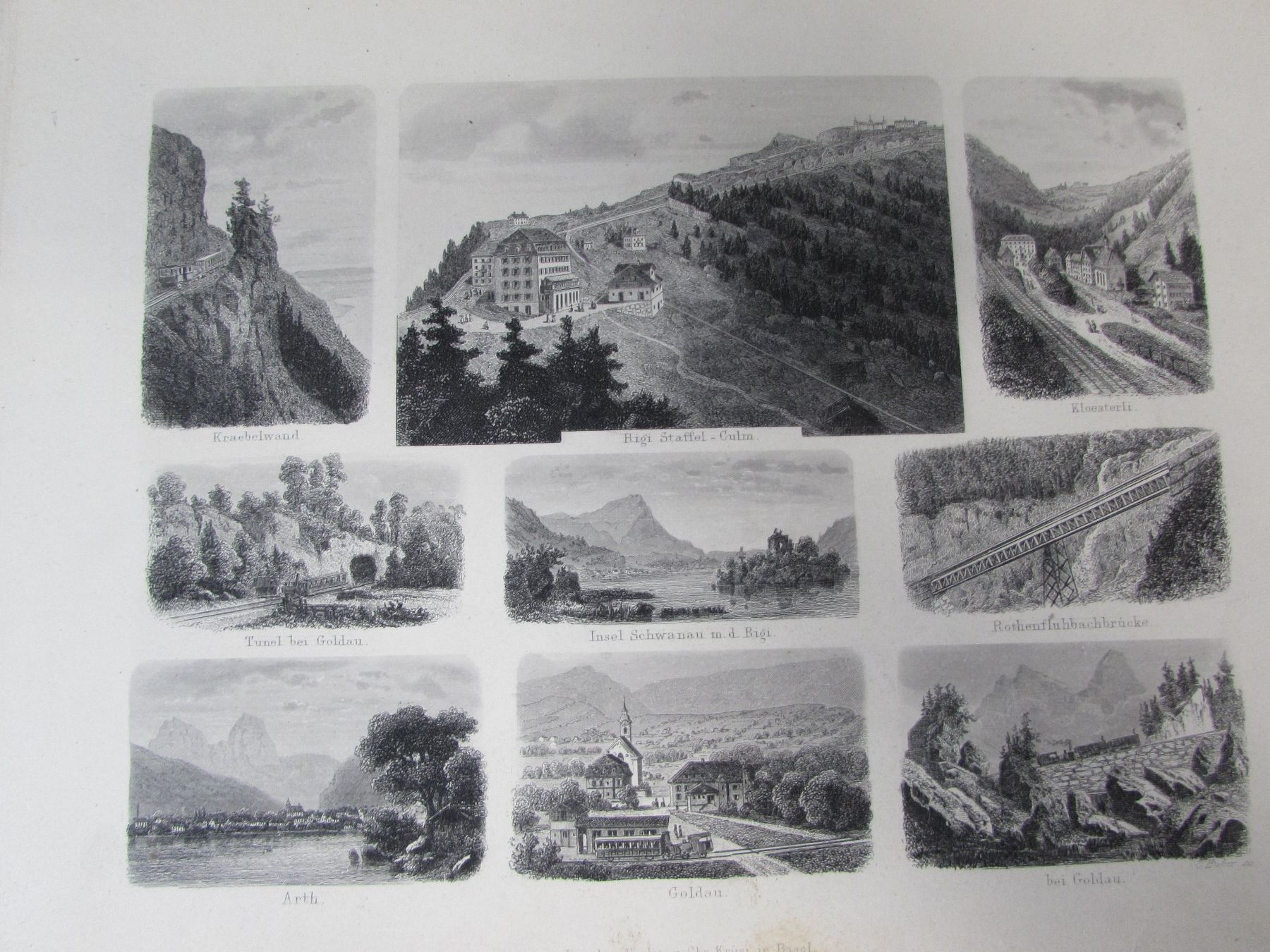Incisioni: Rigi, 1876 – Usato da Walchwil venduto da Shells1 1