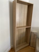 Bücherregal Eichenachbildung, Top Zustand, 80x28x202 cm