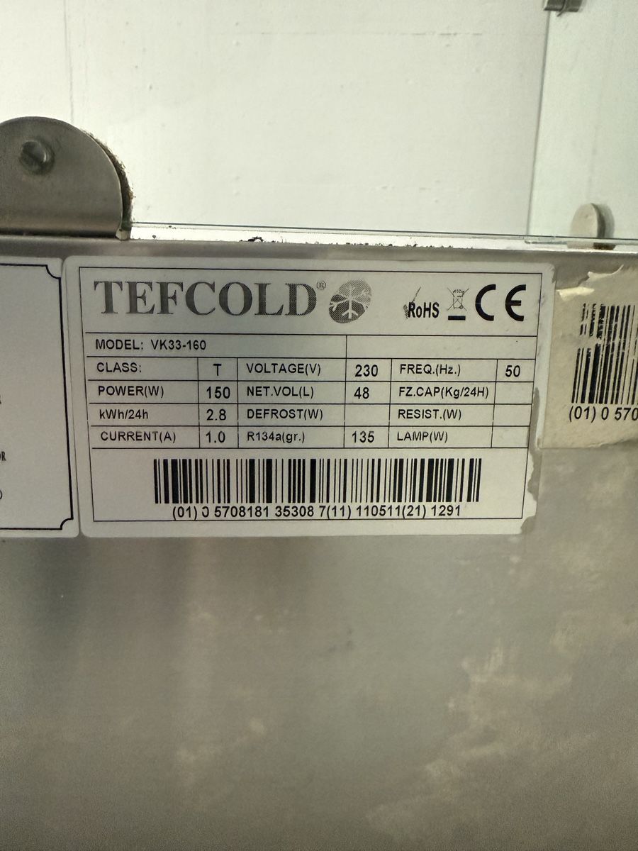 Vetrine: Kühlaufsatzvitrine VK 33-160 TEFCOLD – Usato da Bassersdorf venduto da marcos.italia 3