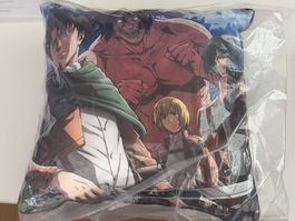 Kissen Anime Attack on Titan nicht ausgepackt
