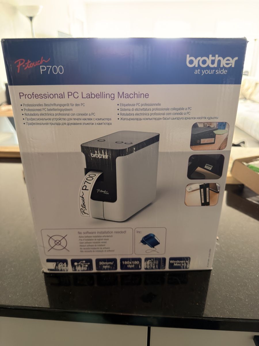 Brother Drucker: Brother Ptouch P700. – Neu (gemäss Beschreibung) aus Selzach von SiendoChris 1