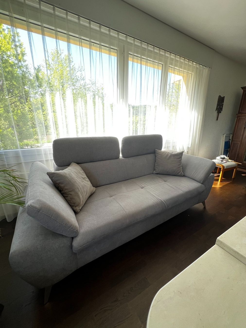 Divani: Modernes graues Sofa-Set 2x Sofa sehr gepflegt – Usato da Hinterkappelen venduto da Blunschi_1 4