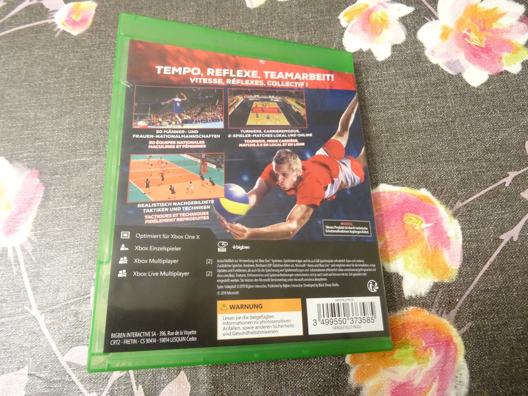 Spiele: Spike Volleyball XBOX ONE – Gebraucht aus Olten von Disc-Ausverkauf 2