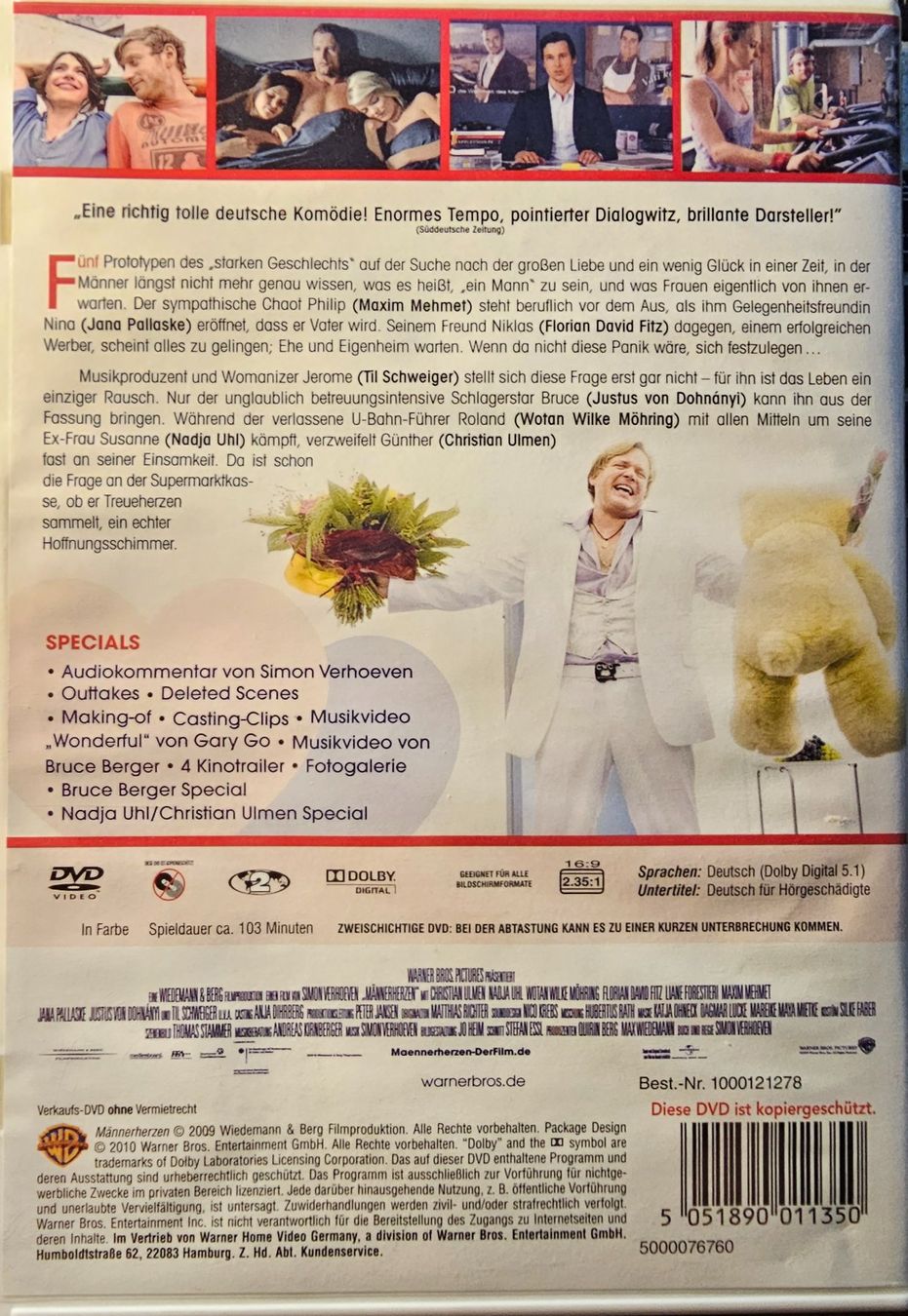 Tutti i DVDs: Männerherzen – Usato da Wahlen b. Laufen venduto da Cg10 1