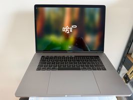 Apple MacBook Pro grau gebraucht guter Zustand