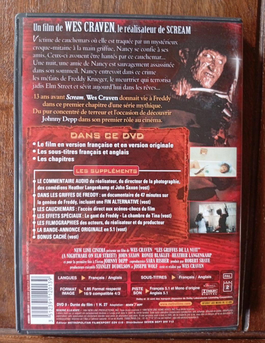 Alle DVDs: Les griffes de la nuit DVD – Gebraucht aus Perrefitte von 36B 3