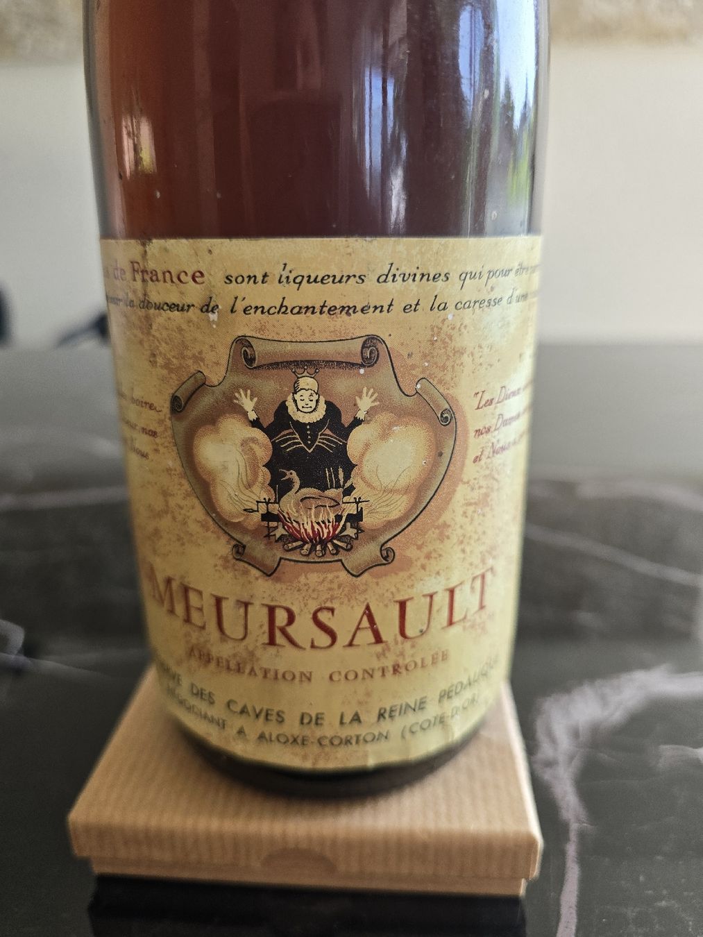 Vino: 85jähriger Burgunder Meursault – Nuovo (secondo la descrizione) da Zollikon venduto da cae_szy7 2