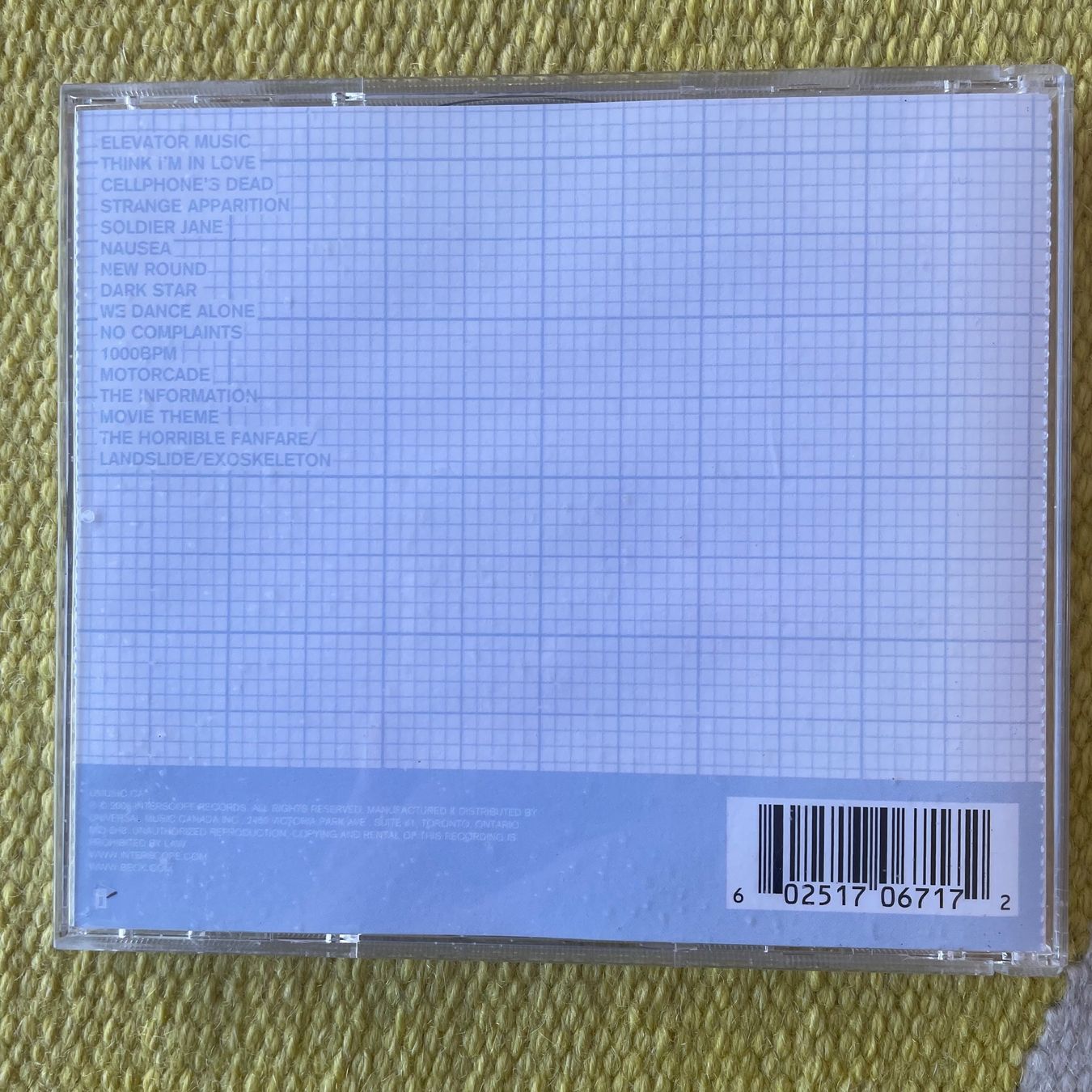 CDs: BECK-2CD THE INFORMATION – D'occasion à Rorschacherberg par CD-Roli 1