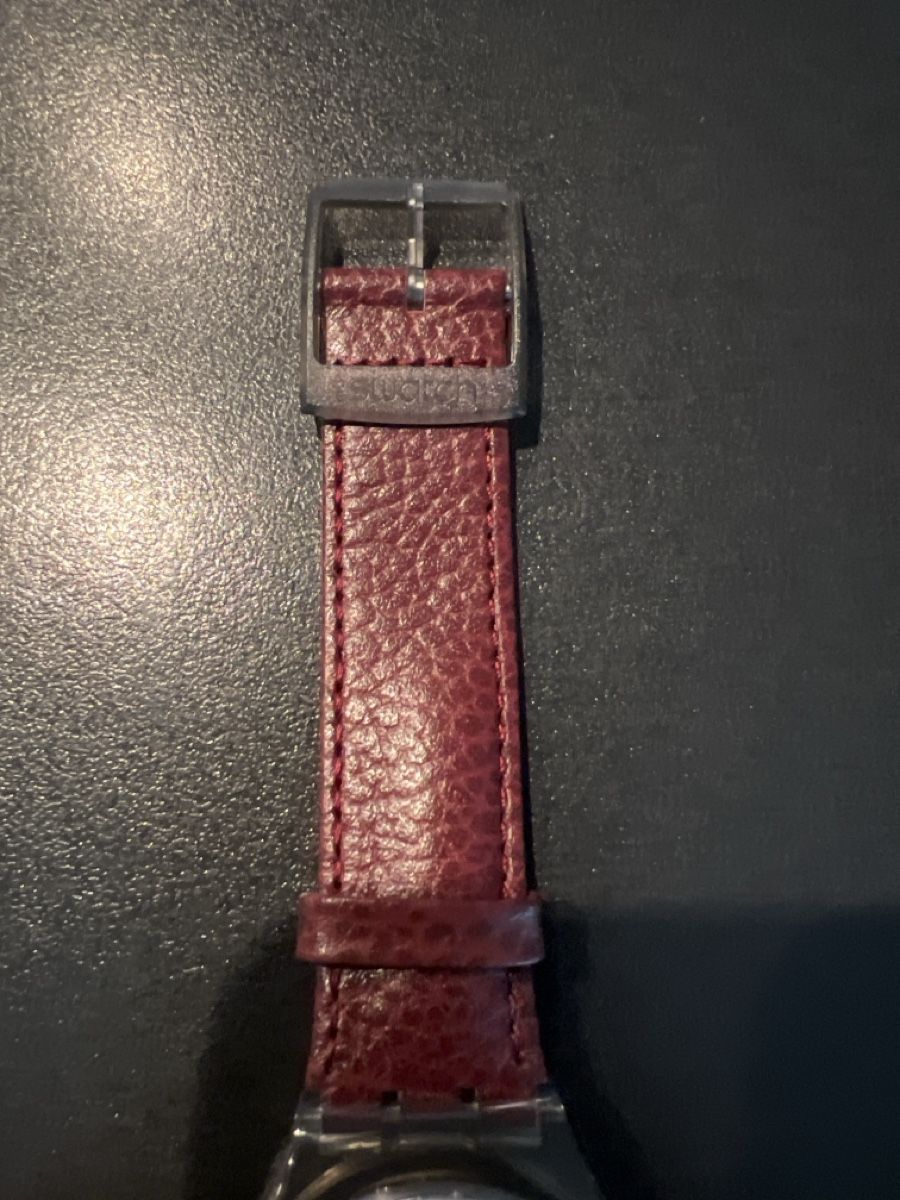 Swatch Orologi: Swatch Automatic (SAM100) Rubin - 1. Version – Nuovo e nell'imballaggio originale da Künten venduto da Spike17 3