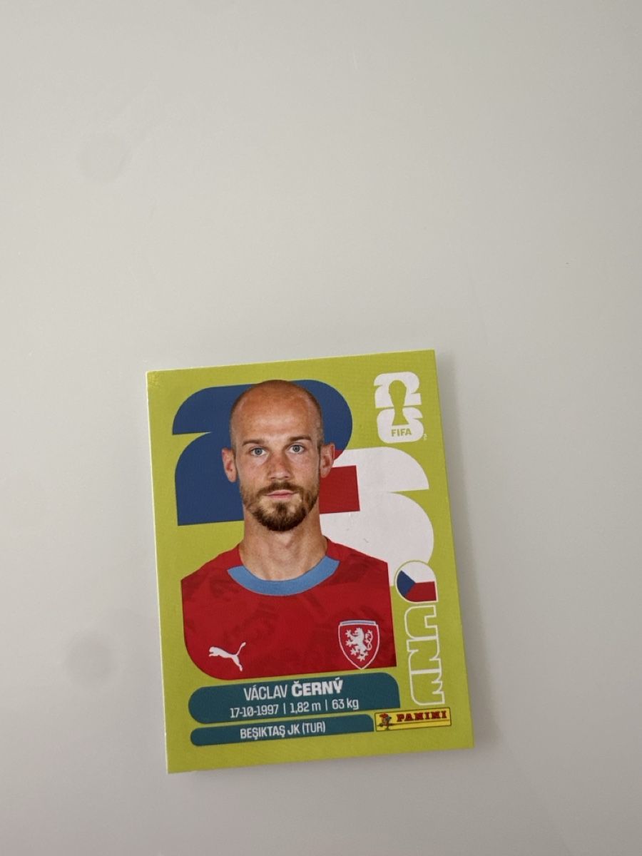 Panini Carte collezionabili: Panini 2026 Vaclav Černy CZE18 – Nuovo (secondo la descrizione) da Bern venduto da akl_sy9s