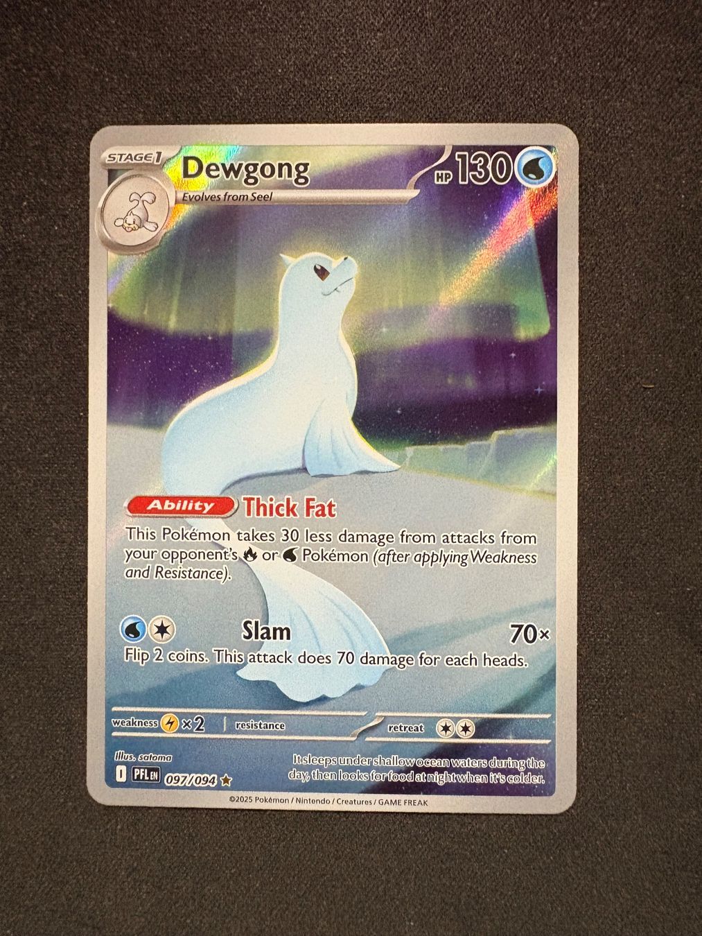 Pokémon Carte collezionabili: Dewgong - PFL - ENG – Nuovo (secondo la descrizione) da Seewen SZ venduto da Pokeace93