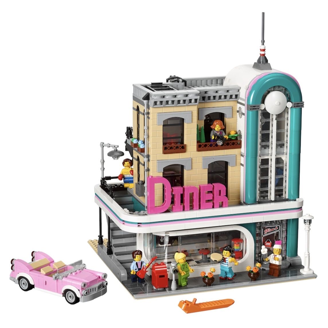 Lego Kit di costruzioni: LEGO Creator Expert Amerikanisches Diner 10260 – Usato da Grünen venduto da acker79