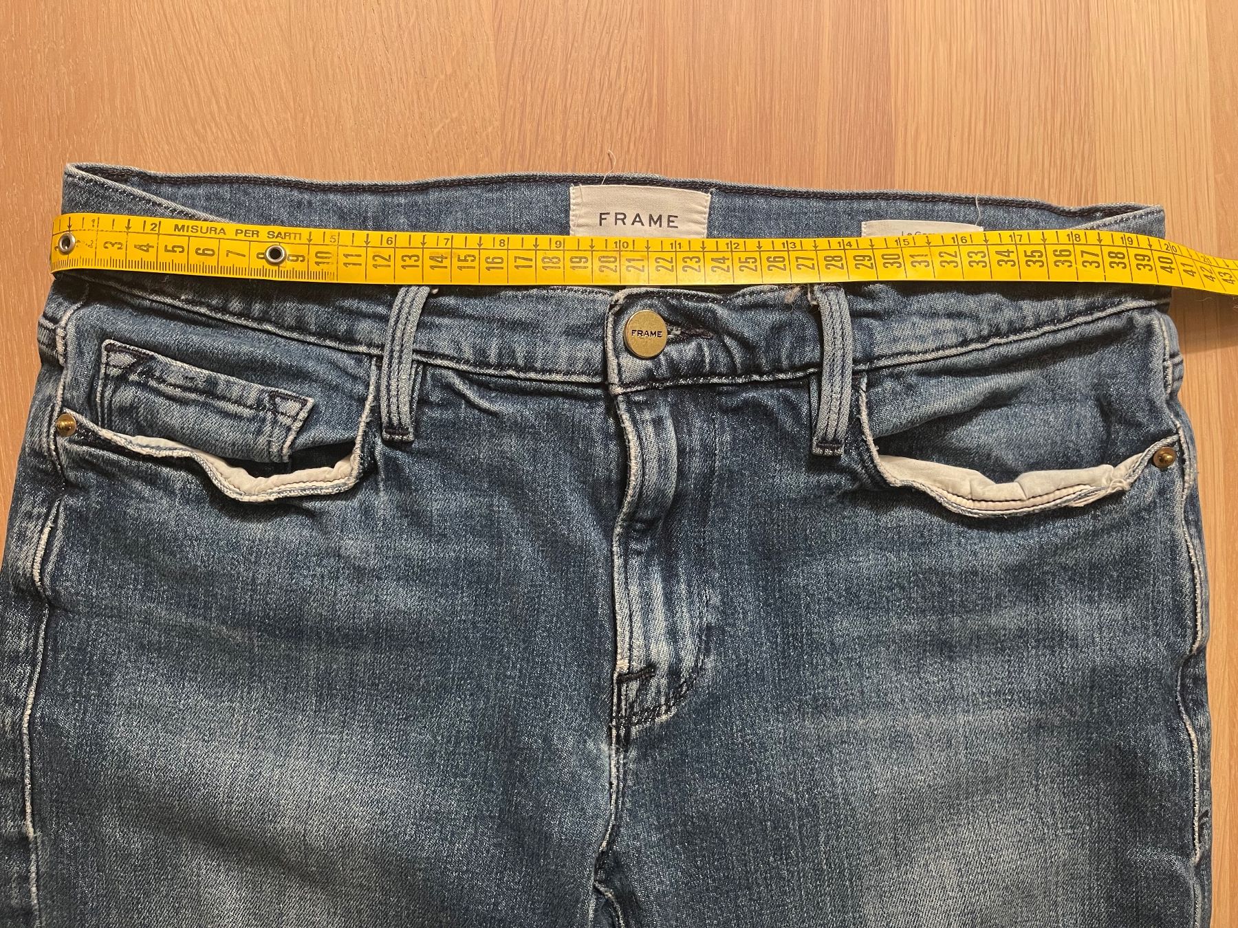 Jeans: Jeans Frame Le Garçon 27 – Usato da Commugny venduto da j1976 5