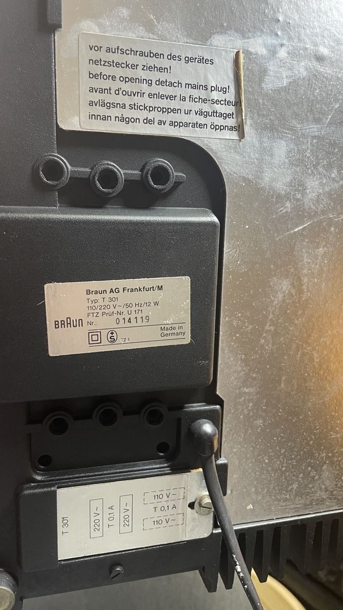 Braun Lettore multimediale & Streamer: Braun T-301 Tuner – Usato da Wallisellen venduto da Ada92 5