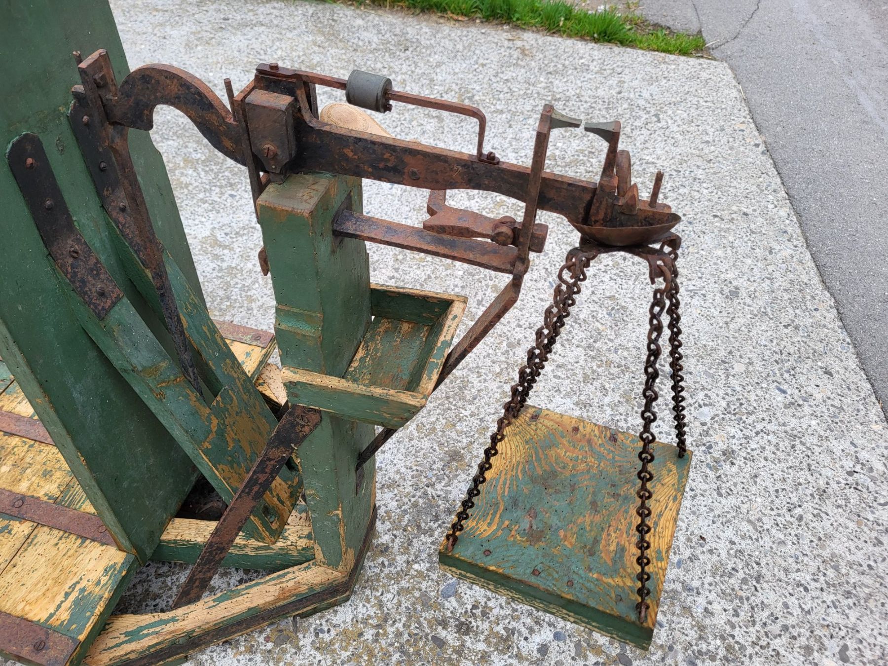 Bilance e pesi: Antike Waage – Usato da Brunnen venduto da caro711 2