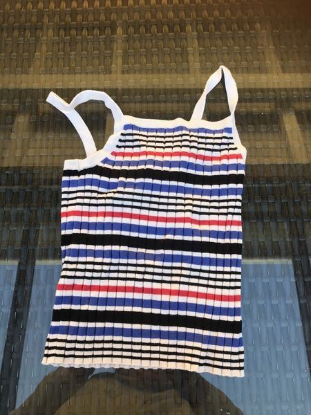 Camicette, T-shirt & Top: Mädchen Top gestreift XS 128/134 – Nuovo (secondo la descrizione) da Bergdietikon venduto da antovale