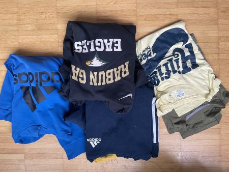 Adidas, Nike, Hilfiger - Marken Kleiderpaket, Grösse L Junge