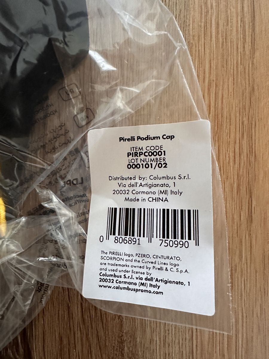 Altro in  Abbigliamento & Accessori: Pirelli Podium Cap Formel 1 - Original – Nuovo e nell'imballaggio originale da Oberdorf NW venduto da dingdong87 1