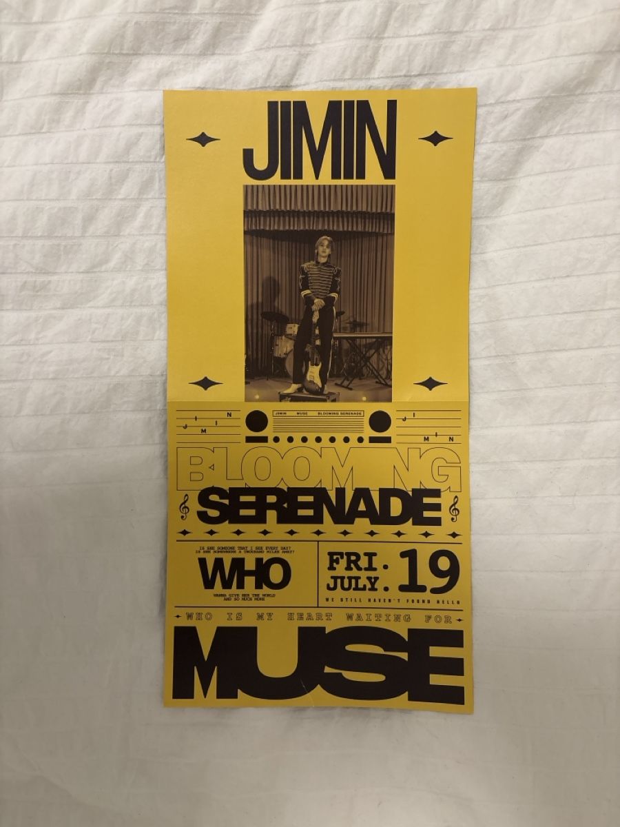 CD: MUSE album de JIMIN des BTS, version jaune – Nuovo (secondo la descrizione) da Morges venduto da dionylisa 6