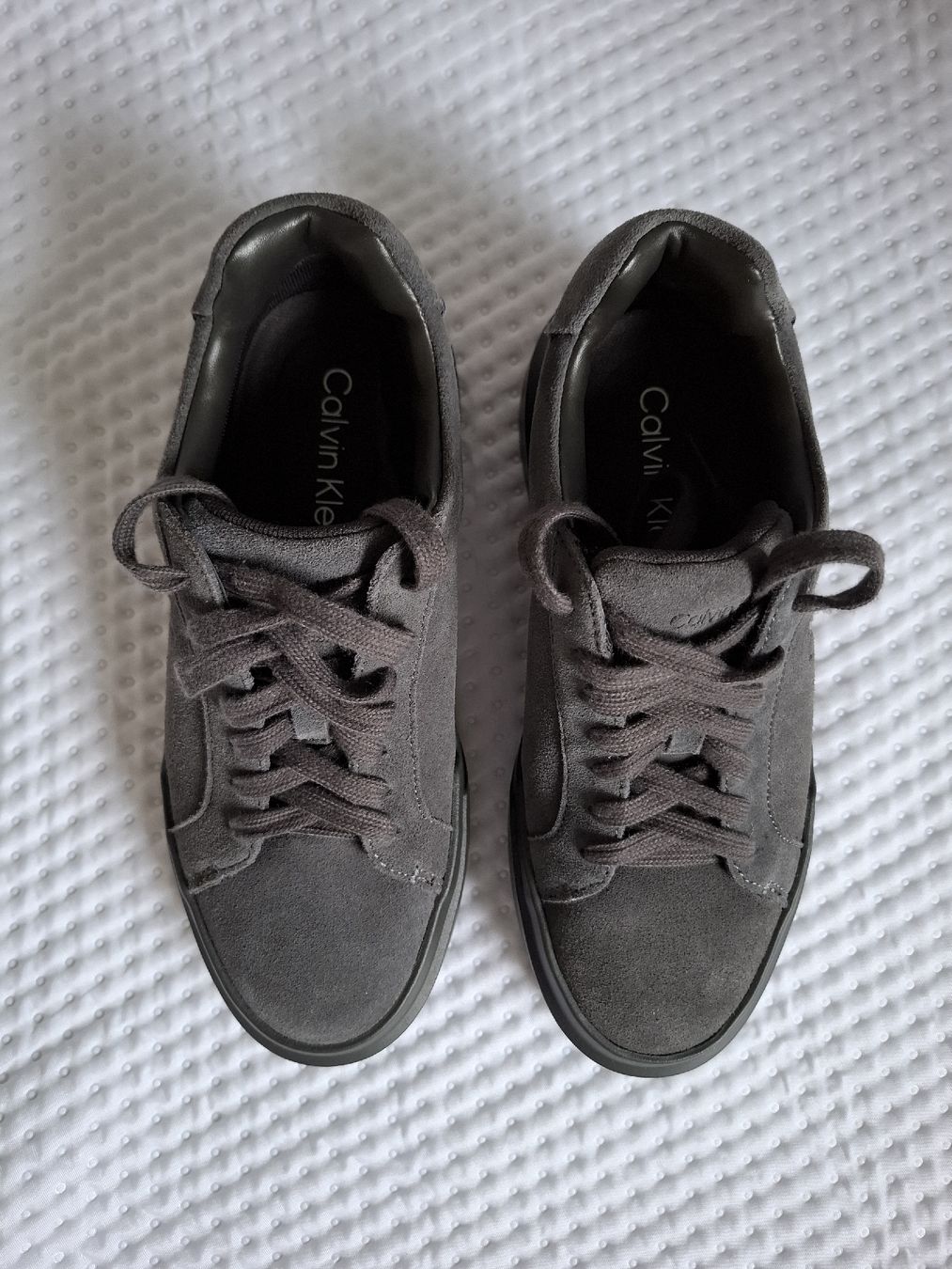 Calvin Klein Scarpe da donna: Calvin Klein Leder. Antrazit. – Nuovo (secondo la descrizione) da Wangen b. Olten venduto da eka_v6sx 1
