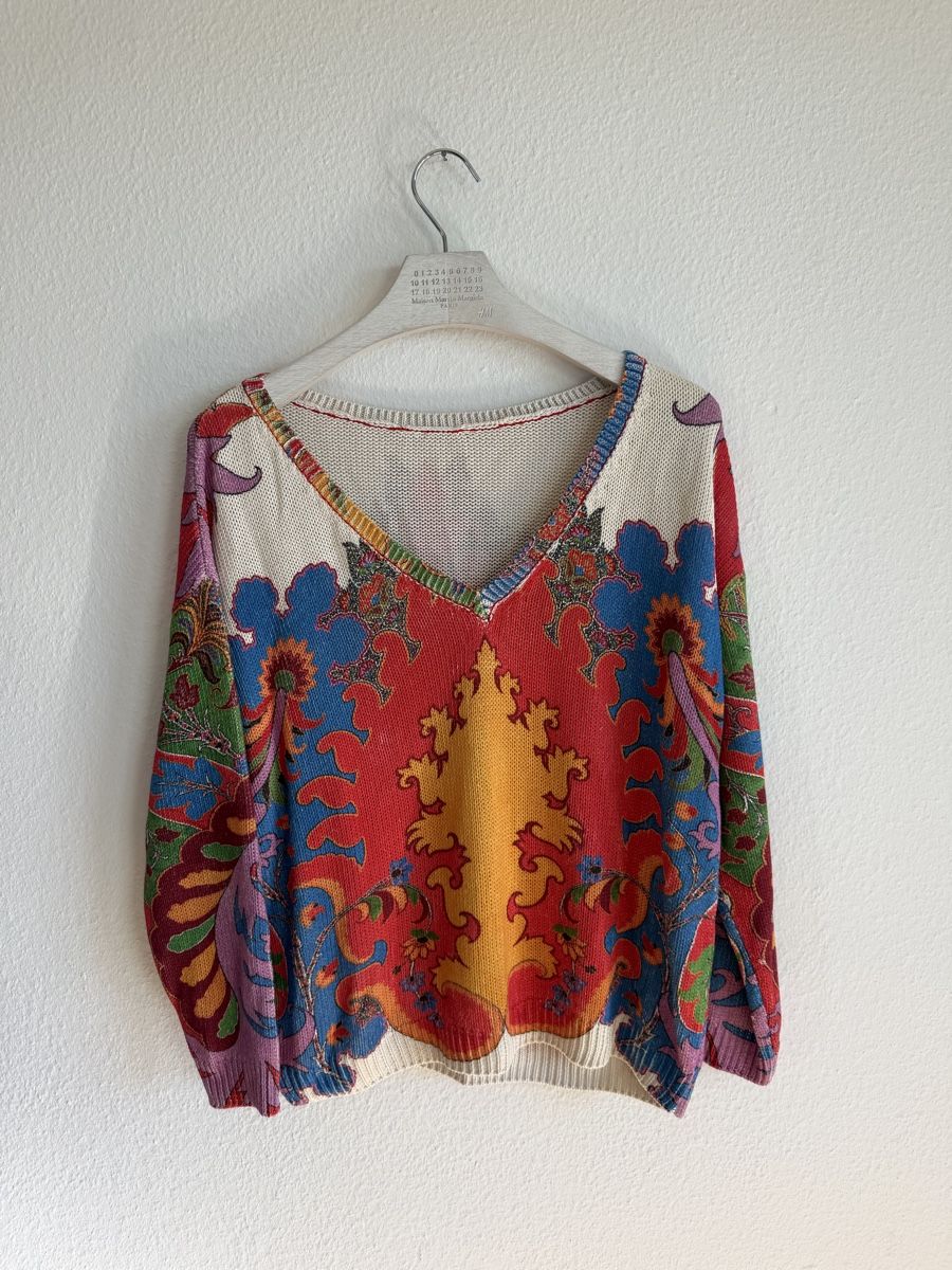 Etro Pulls & Sweat-shirts: Pull en soie et lin ETRO – D'occasion à Cressier FR par Kvito4ka 5