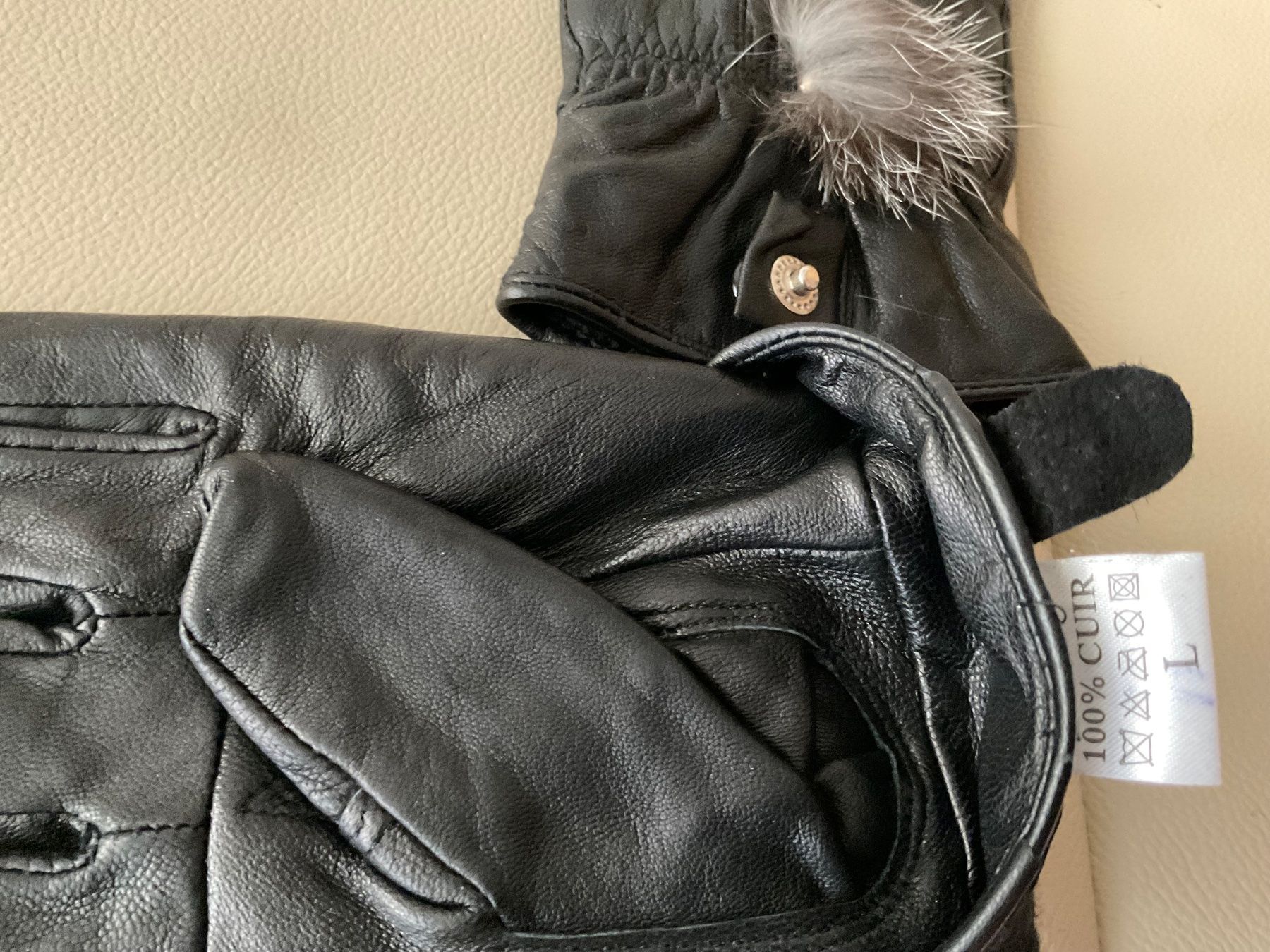 Handschuhe & Handstulpen: Weiche Leder Handschuhe Gr L schwarz – Gebraucht aus Urdorf von alda02 3