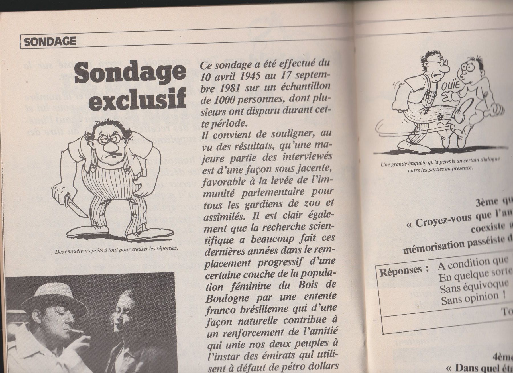 Riviste & Magazine: Magazine Nostra Coluche ... guide historique – Usato da Bex venduto da Canouille 2