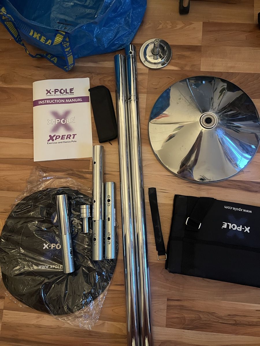 Hometrainer: X-Pole XPERT Dance Pole | 40mm / static and spin – Usato da Zurich venduto da Aleksandra_st