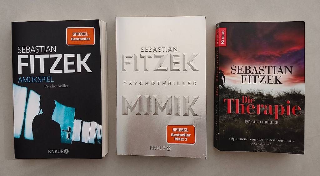 Bücher: Sebastian Fitzek (3 St.) – Gebraucht aus Zug von goodread