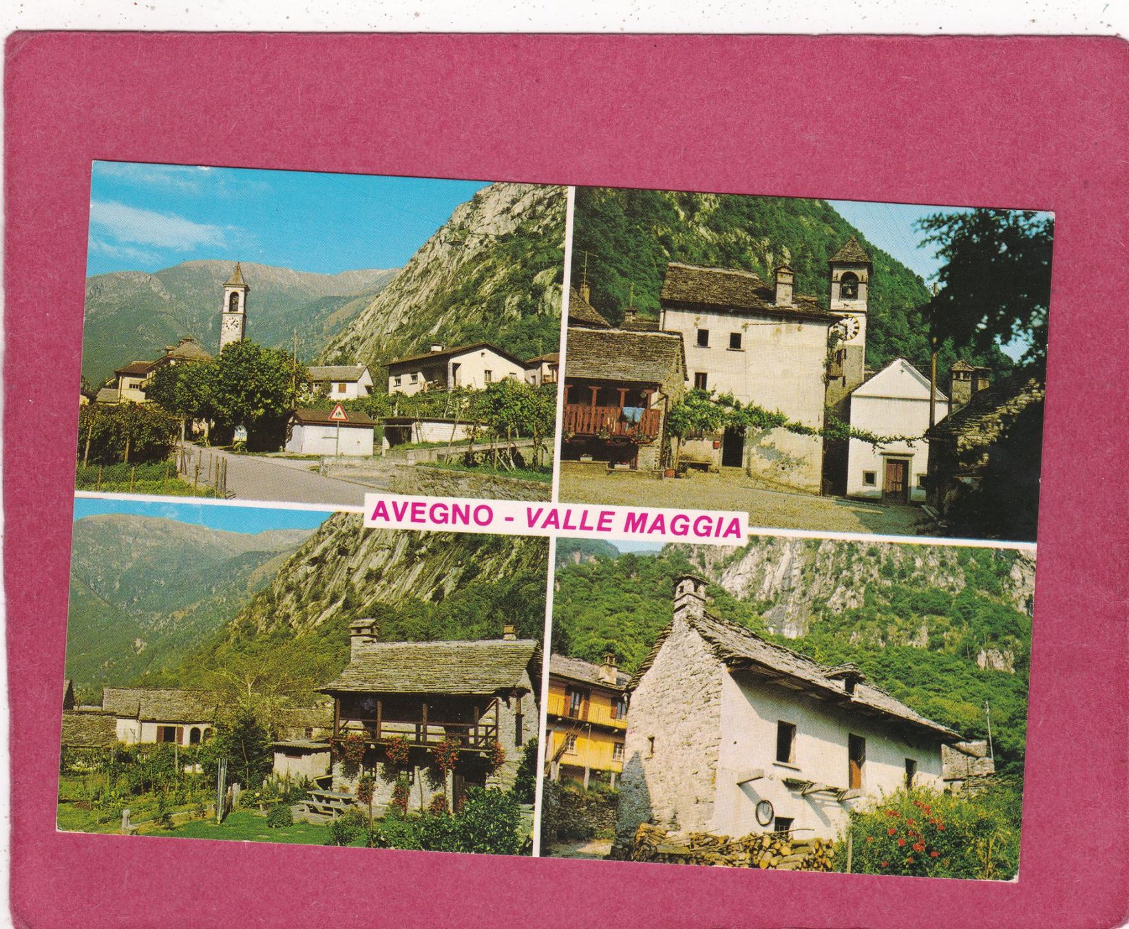 Cartoline postali: Avegno Valle Maggia – Usato da Herisau venduto da Lisegrat2008