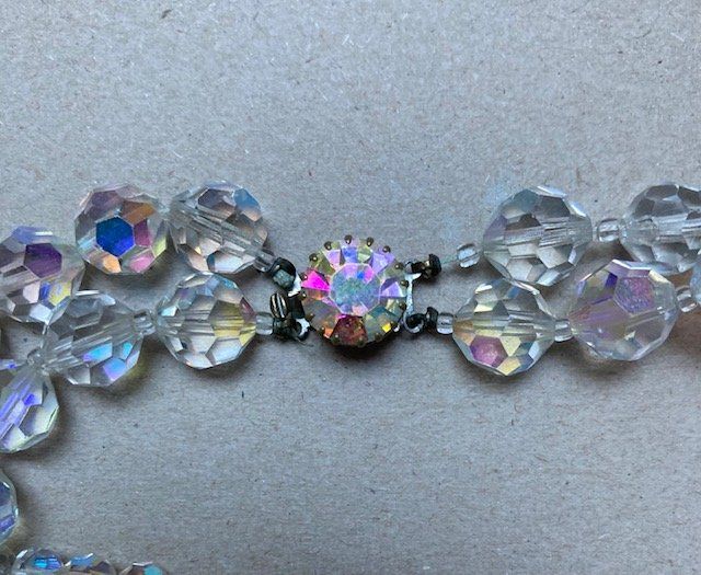 Catenine: Collier pierres du Rhin, années 50 – Nuovo (secondo la descrizione) da Onex venduto da gga_5vcf 3
