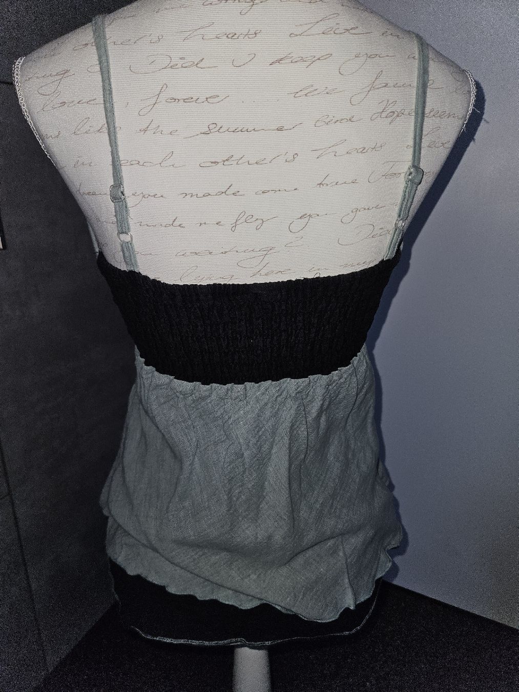 Tops: Damen Top schwarz/mint Grösse S  – Neu (gemäss Beschreibung) aus Anwil von tamoos 2