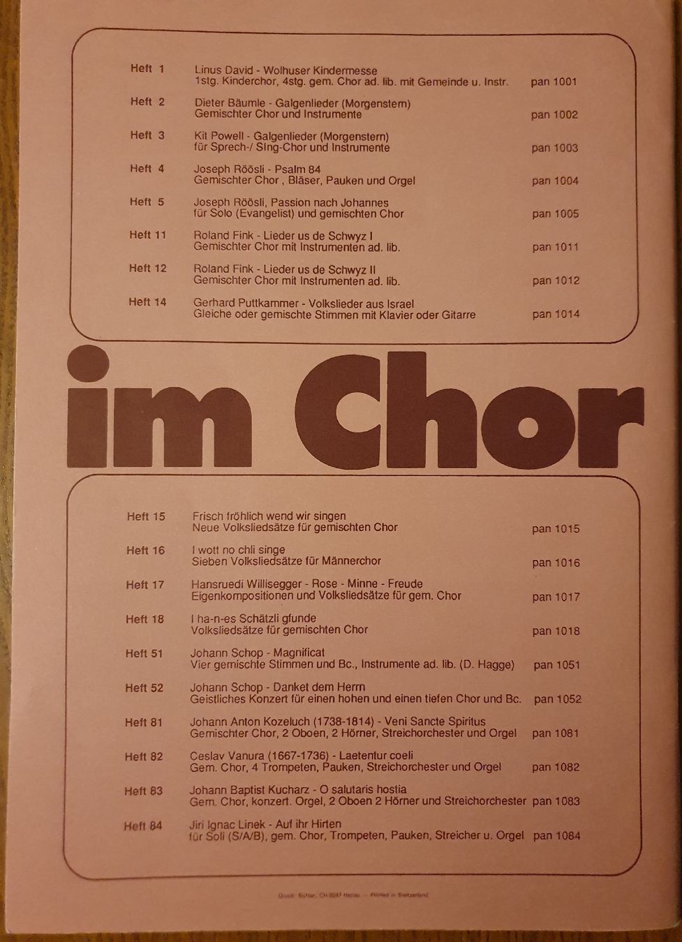 Libri: Ryba: Sanctus und Benedictus, gemischter Chor, top! – Nuovo (secondo la descrizione) da Zürich venduto da Philotimo 2