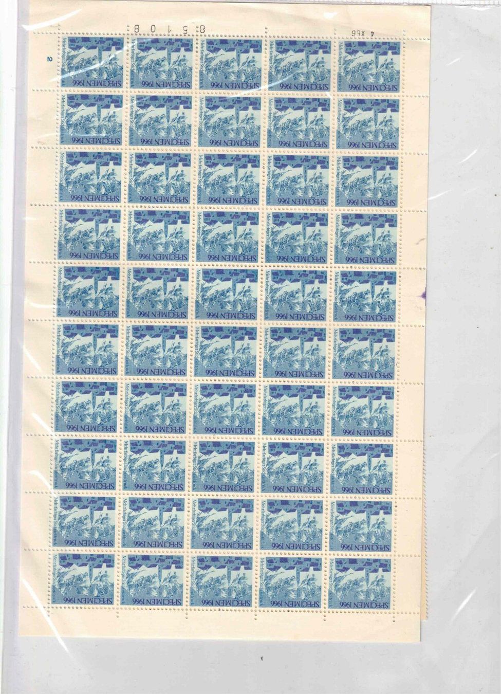 Alle Briefmarken: 6 Scans Probedrucke und dergleichen !! – Gebraucht aus Bibern SH von Heinibuehrer