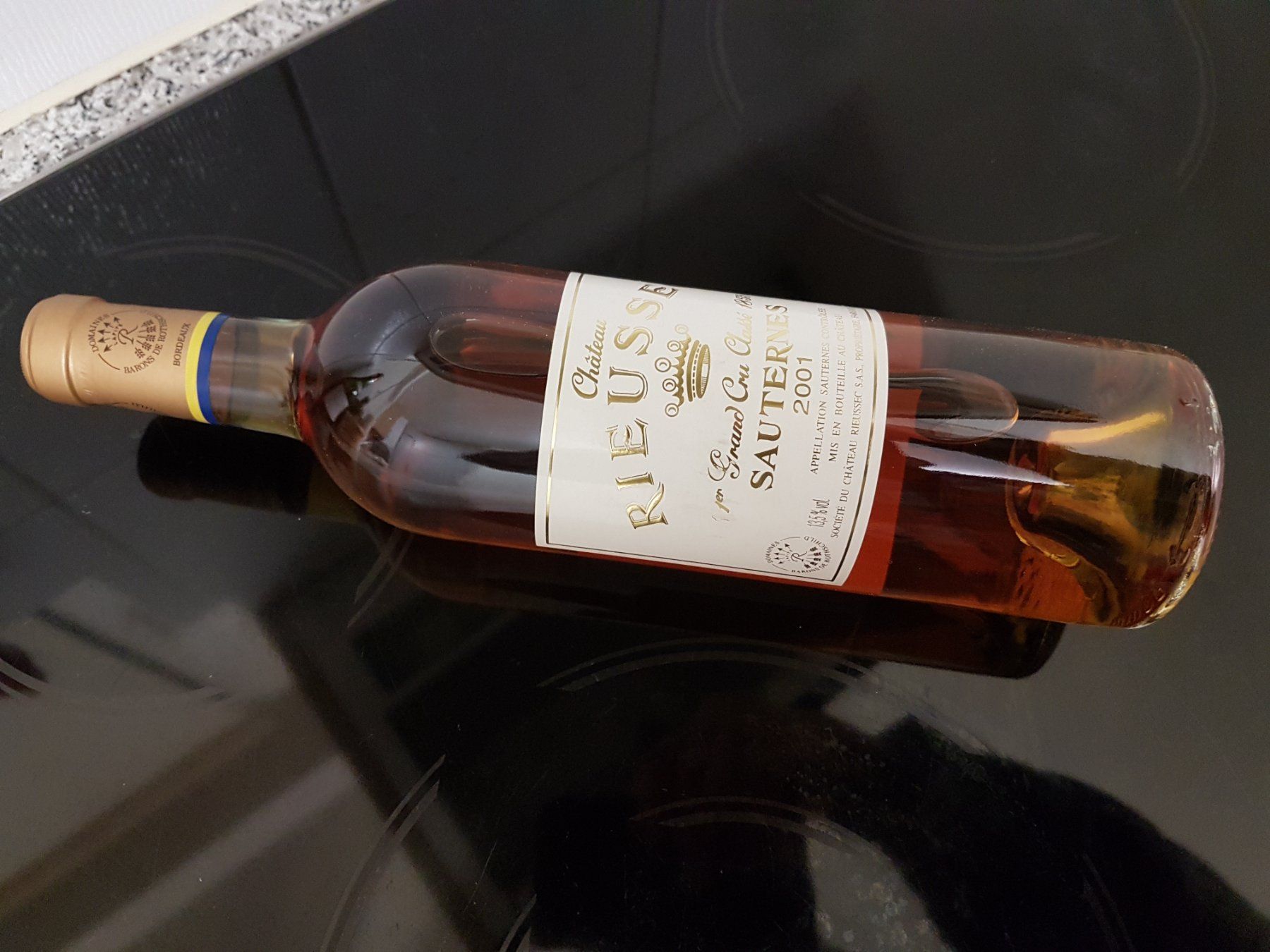 Vino: Château Rieussec 2001  75cl. P99/WS100 – Nuovo (secondo la descrizione) da Grenchen venduto da poggione 9