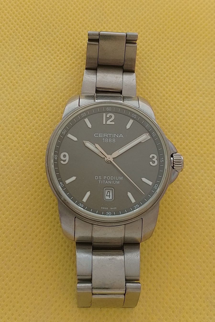 Certina Orologi: Certina DS Podium Titanium Herrnuhr – Difettoso da Basel venduto da Tower65