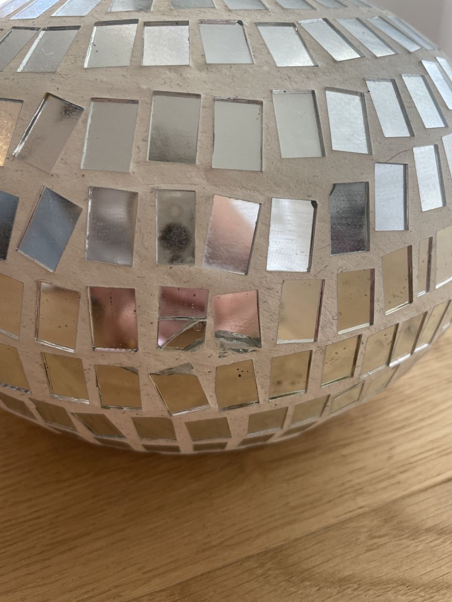 Vasi & Recipienti: Mosaik Vase in weiss – Usato da Arbon venduto da llaauraa 2