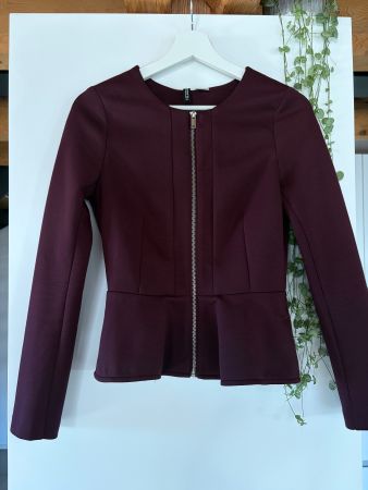 Veste H&M Divided bordeaux taille 36