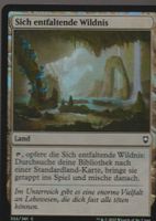 TCG Magic The Gathering MTG CLB 352 FOIL Sich entfaltende Wi