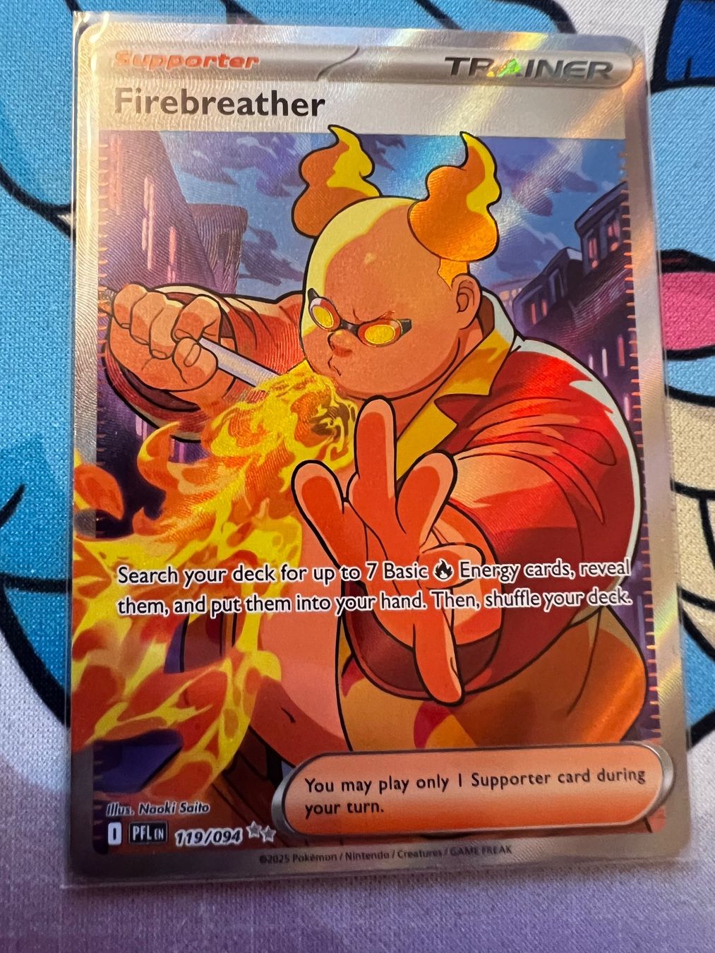 Pokémon Carte collezionabili: Phantasmal Flames, Firebreather 119/094 – Nuovo (secondo la descrizione) da Aarau Rohr venduto da LordShaxx