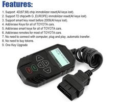 OBD PROG Toyota Schlüssel Programmierer
