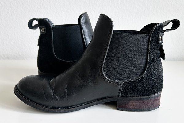 Chaussures femmes: MAX Herbst | Chelsea Boots aus echtem Leder 36 | Lederboot – D'occasion à Engelburg par Rmueller 1