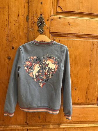 Lupilu Kinderjacke Gr. 122/128 mit Einhorn Motiv Top
