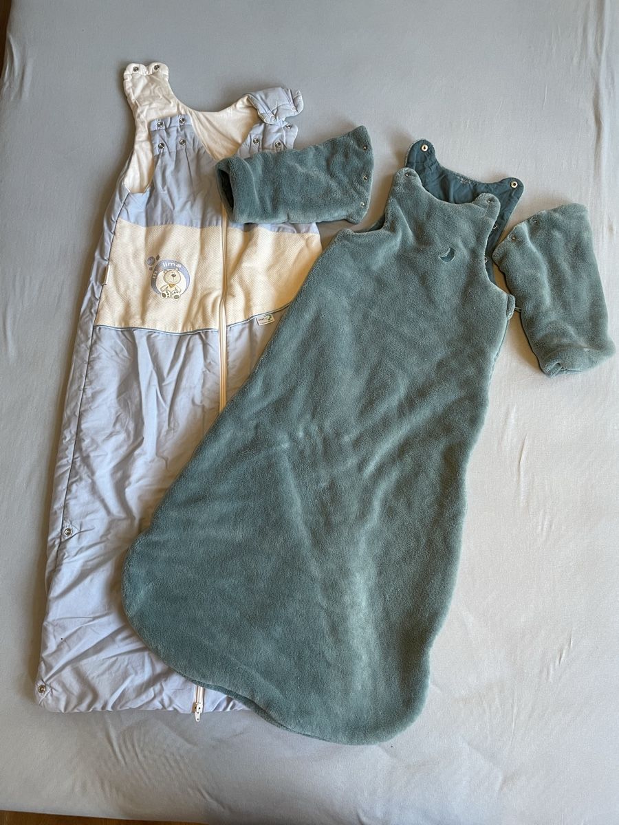 Schlafsäcke: 2 Babyschlafsäcke Vertbaudet und BabyNest – Gebraucht aus Waldenburg von aur_78r7