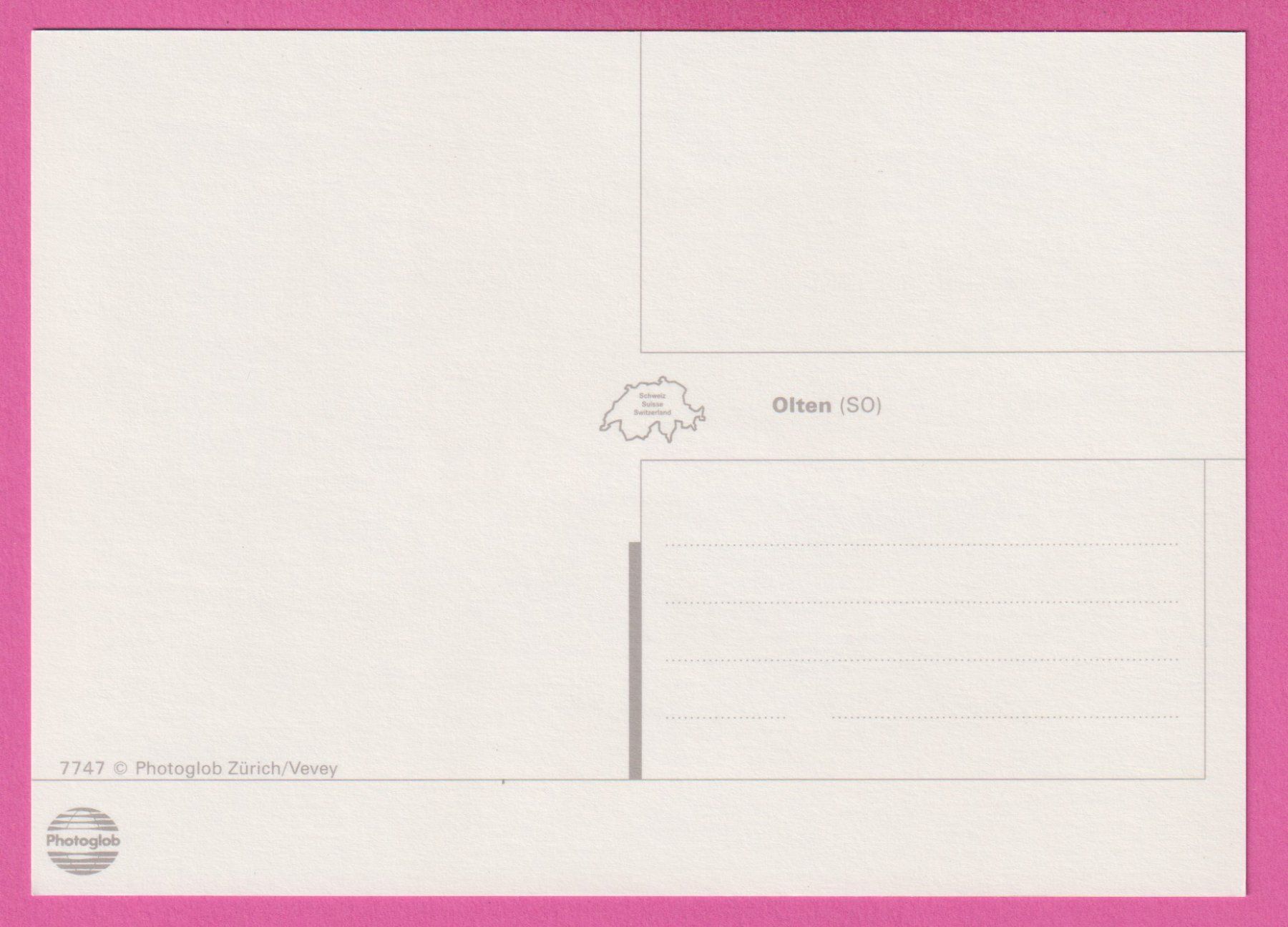 Cartoline postali: Olten SO 4-Bild Karte – Usato da Einsiedeln venduto da dillie 1