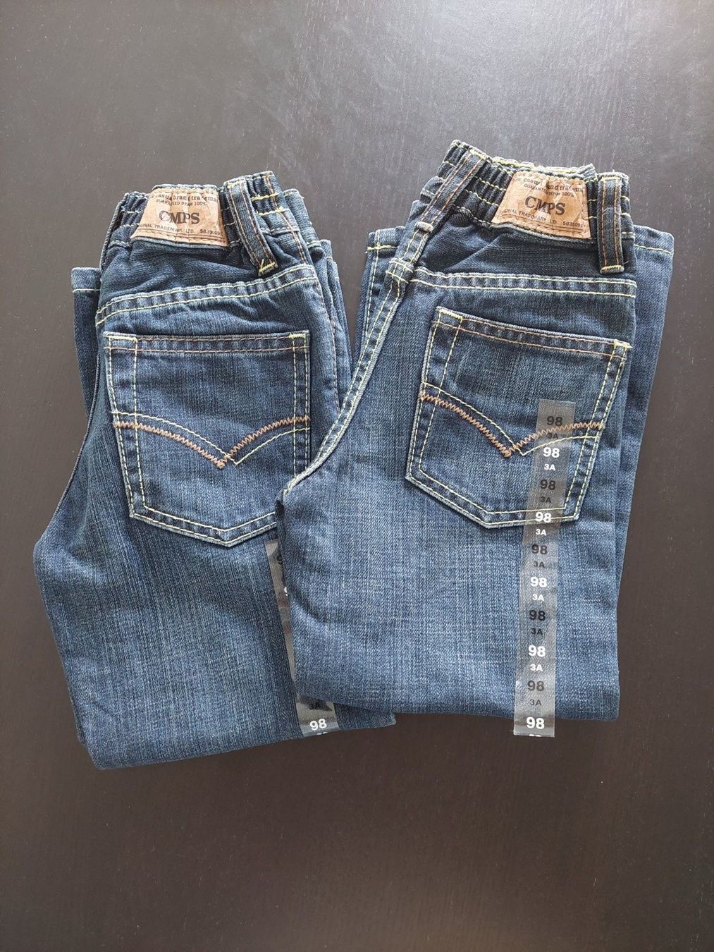 Pantaloni: Jeans Gr. 98 NEU (2Stk.) – Nuovo e nell'imballaggio originale da Grüningen venduto da SaSiSo 4