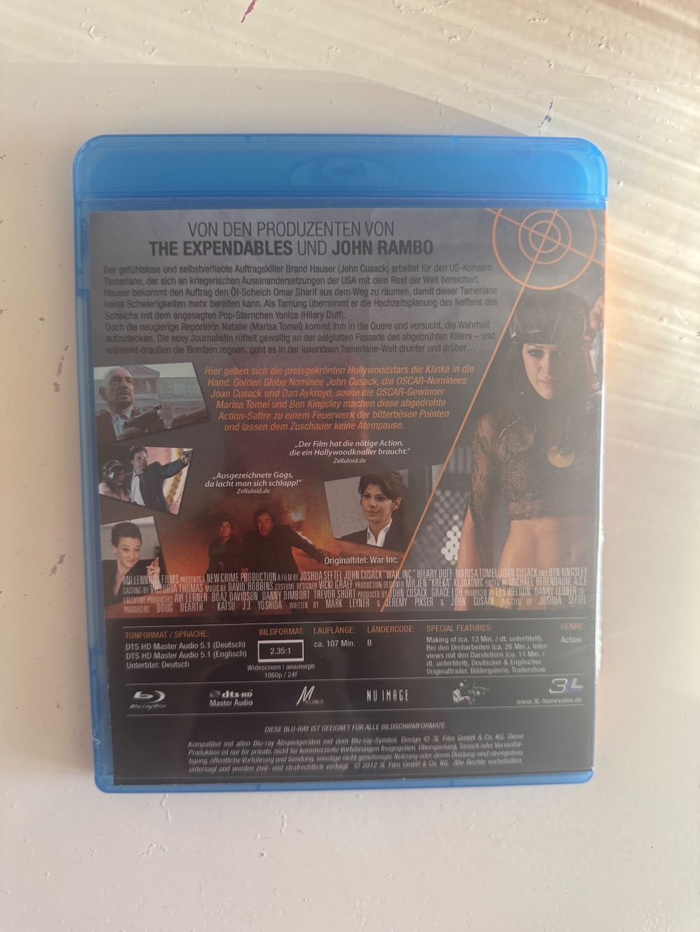 Tutti i DVDs: DER AUFTRAGS KILLER. (BLU-RAY) – Usato da Basel venduto da san_2qlq 1