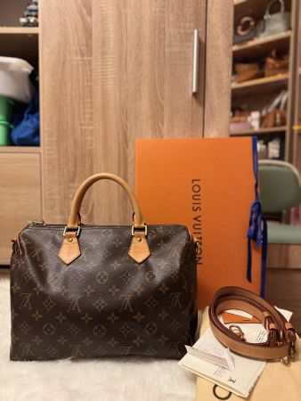 Original  Louis Vuitton Speedy 30 Ban.