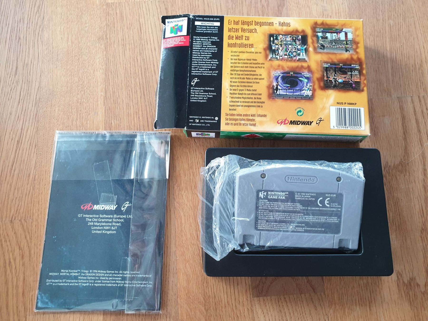 Giochi: Mortal Kombat Trilogy - N64 - Nintendo 64 – Usato da Rain venduto da Laupia 1